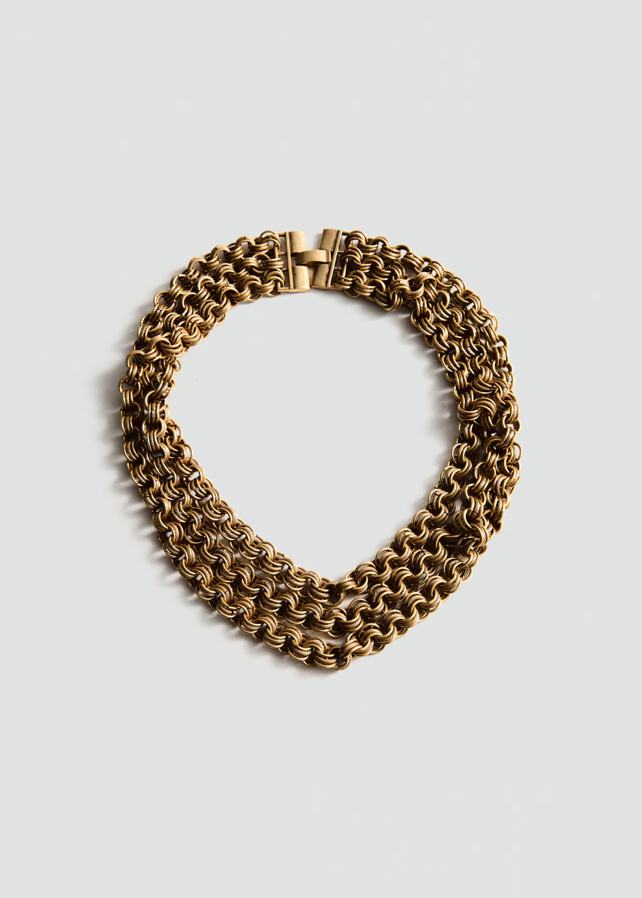 Mixed link necklace - Women | MANGO USA | Mango (US/MX/AU)