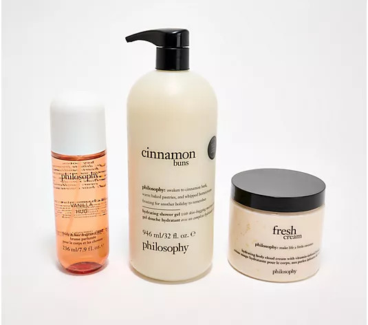 philosophy ultimate wrapped in decadence body care 3pc - QVC.com | QVC