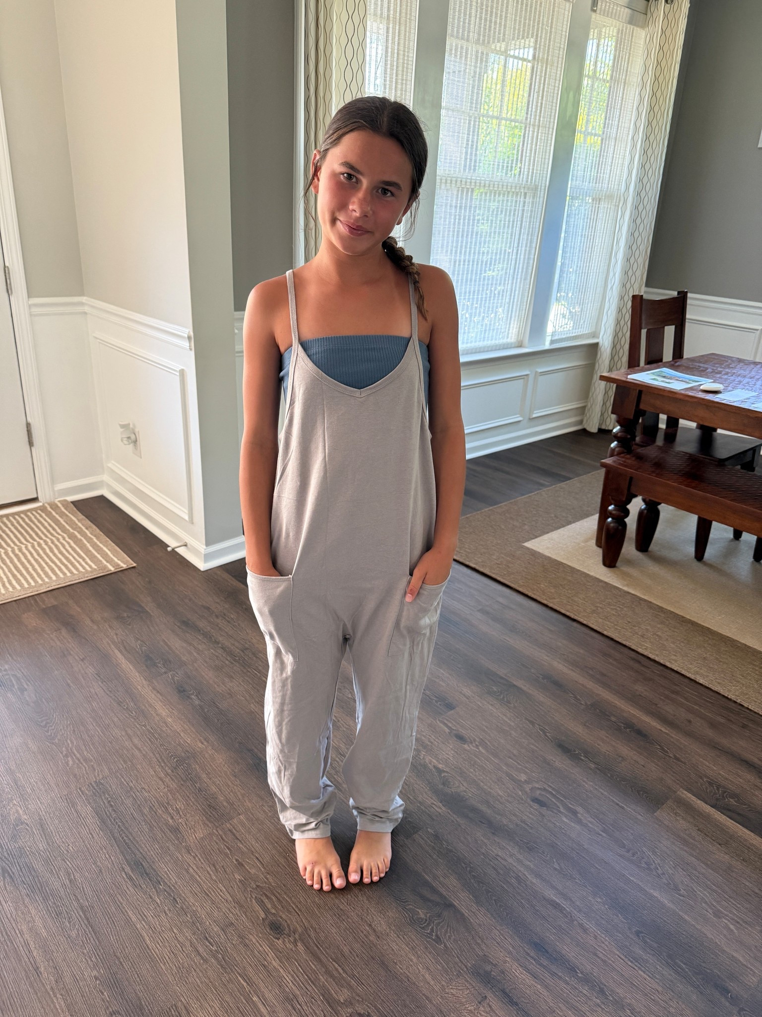 When it’s a deal you share it!  I’m a little too short and petite to fit into the free people version, however, this gem is a perfect addition!  Cutest fit with a zipper detail on the back!
Size 13-14 for a baggier fit

Tween influencer 
Tween girl clothes
Tween fashion


#LTKFamily #LTKKids #LTKSaleAlert
