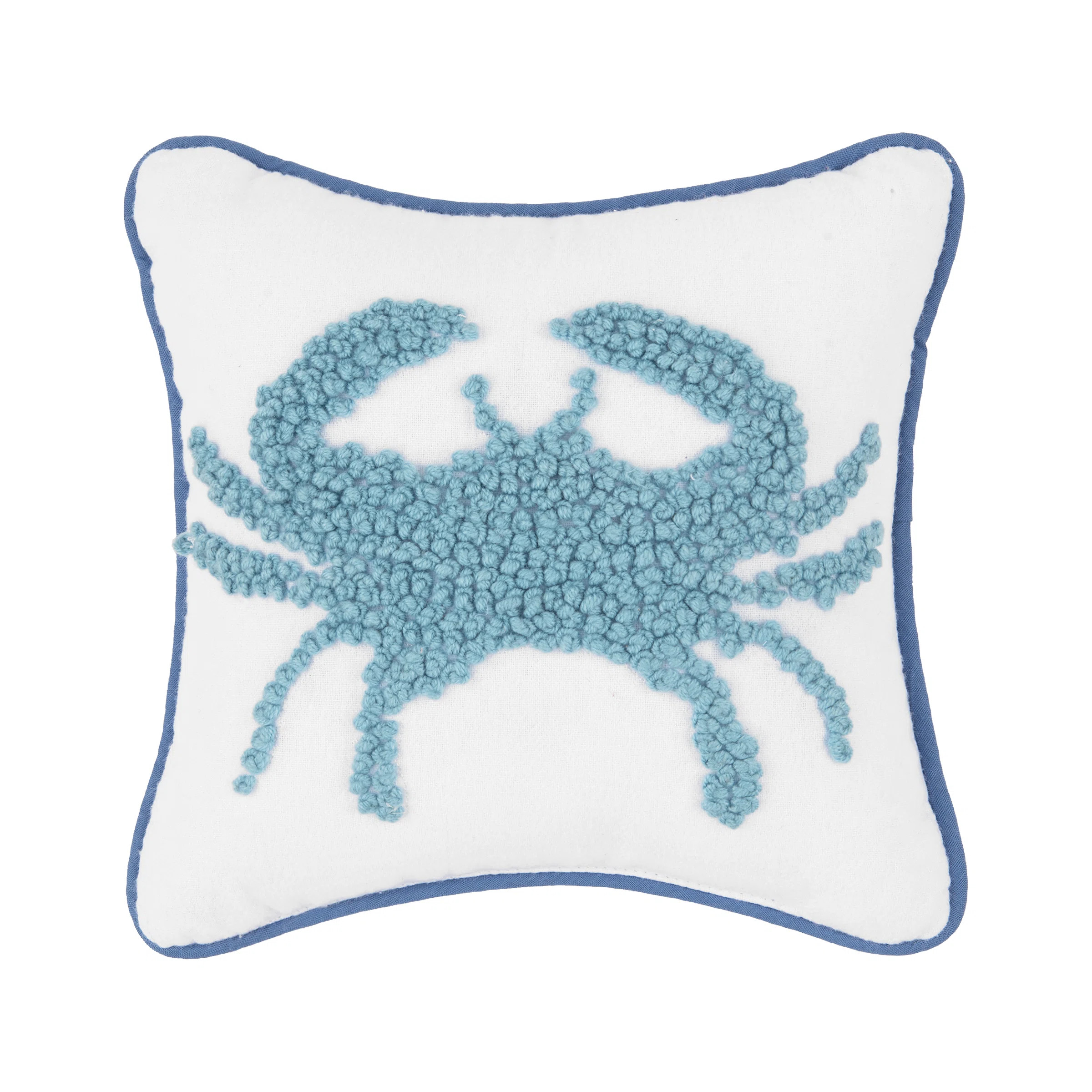 Crab French Knot Petite Size Accent Throw Pillow | Wayfair North America