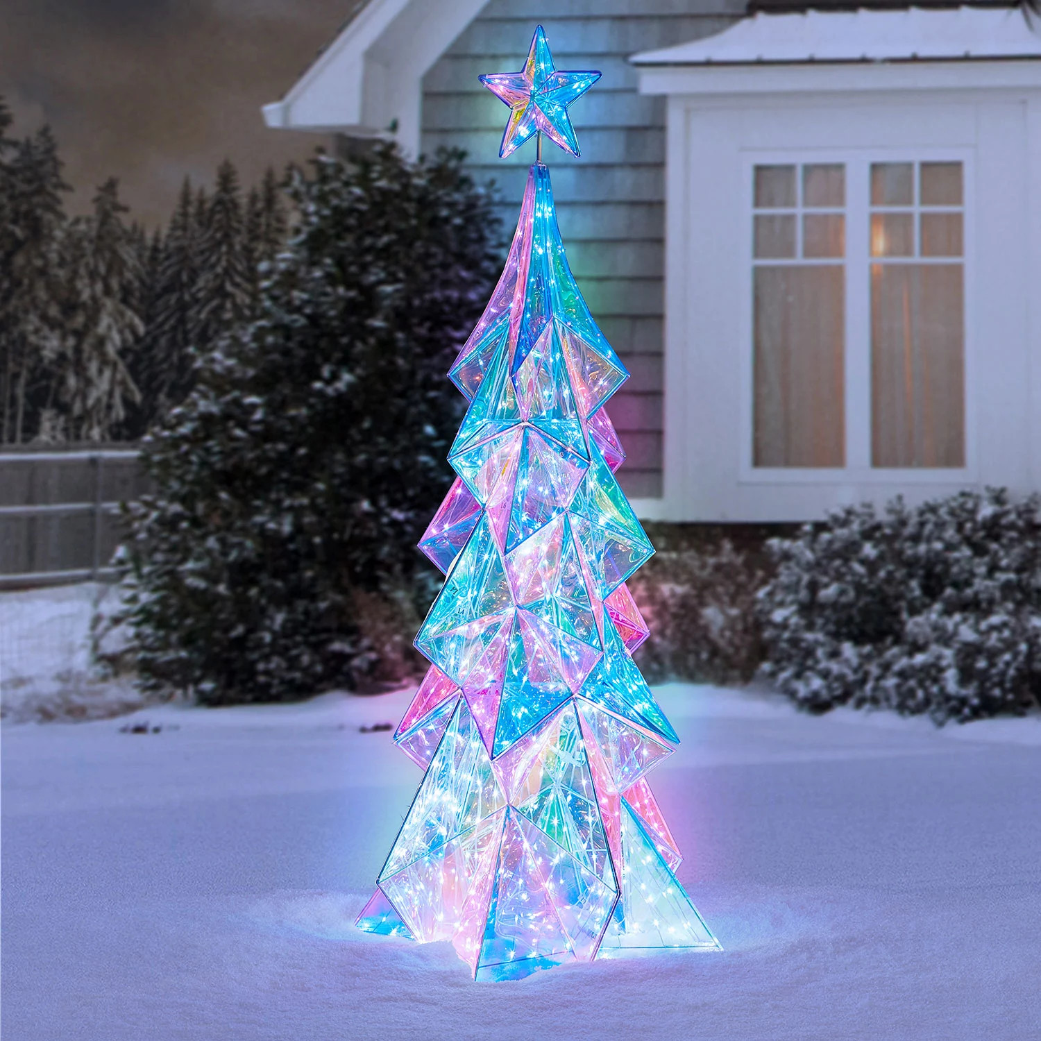Member's Mark 6' Pre-Lit Prismatic Tree | Sam's Club