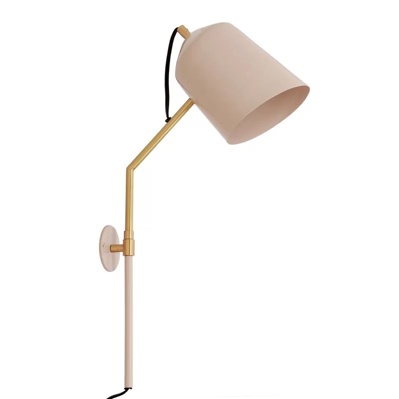 Myers 1-Light Plug-In Armed Sconce | Wayfair North America