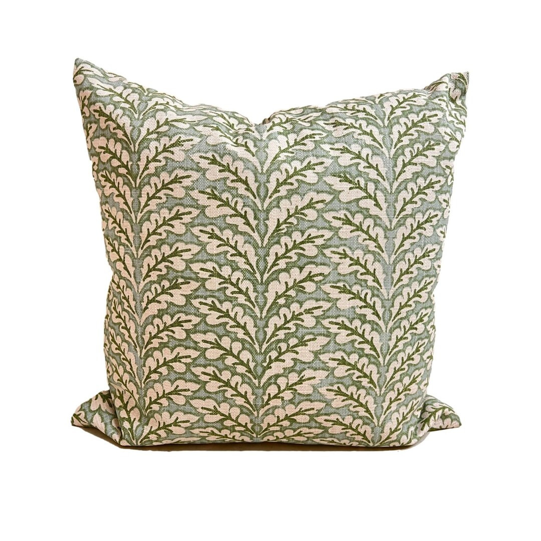 Green Pillow COVERS. Green Throw Pillow Covers, Blue Green Pillow Covers for 16x16, 20x20, 18x18 ... | Etsy (US)