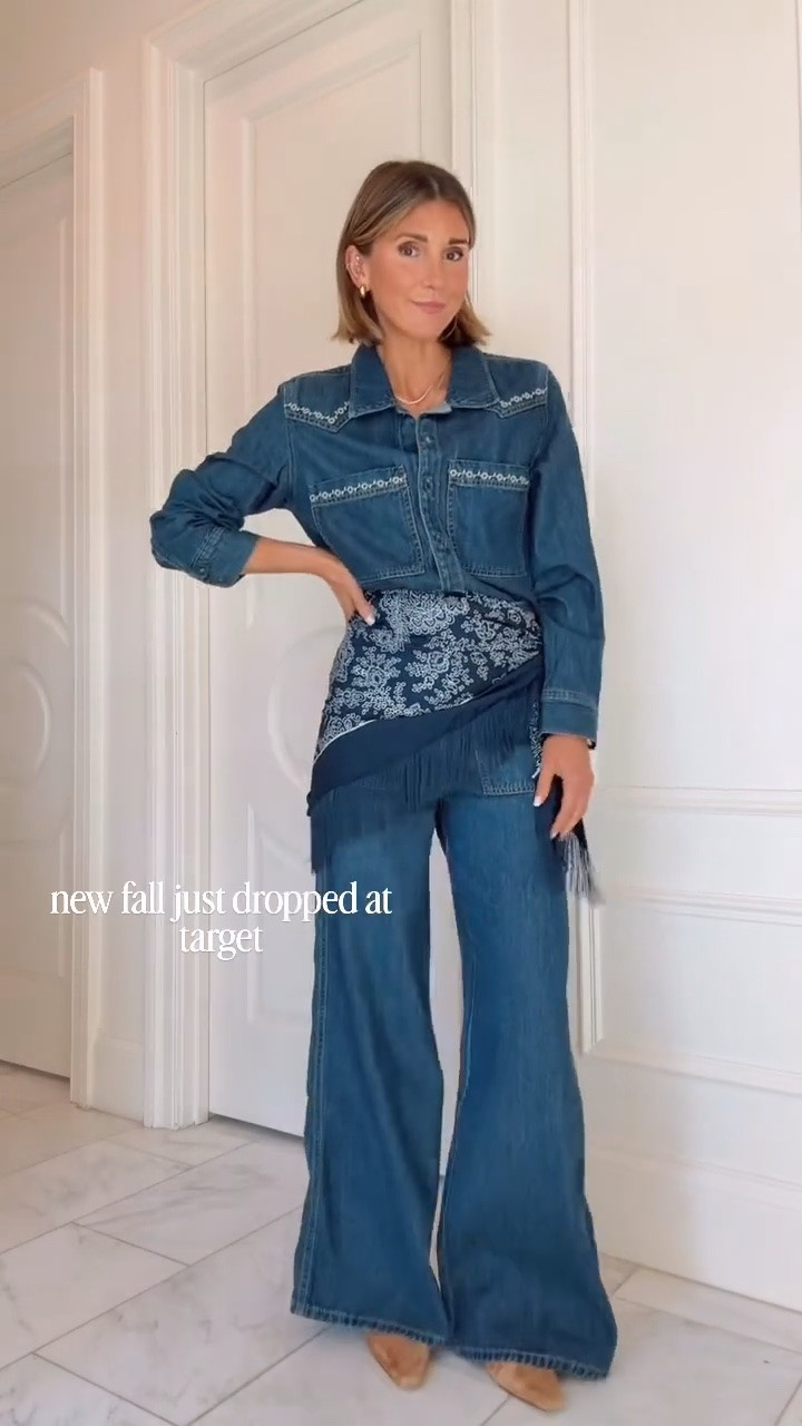 Another way to style these cute wide leg pants at @Target with their new fall drop!

#LTKootd #LTKSeasonal