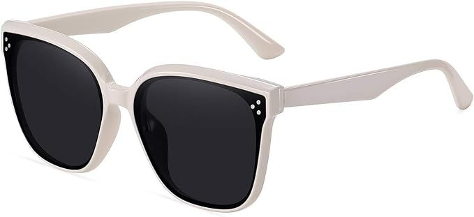 Dollger Retro Oversized Square Sunglasses for Women Trendy Classic Style Sun Glasses UV400 Protec... | Amazon (US)
