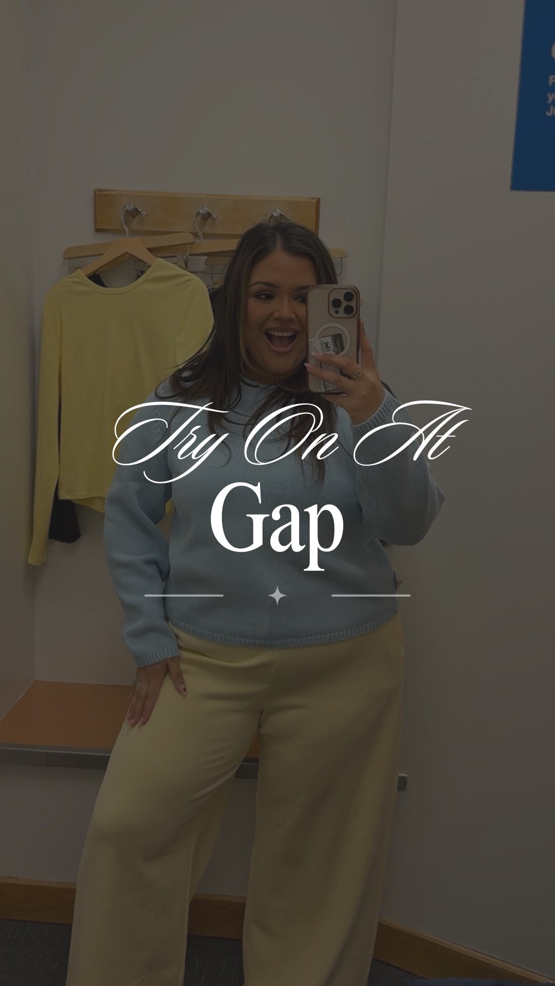 Does your Gap have more size options in store?! I tried it all in a size L but know XL or XXL options would’ve made it all that much better 

#LTKPlusSize