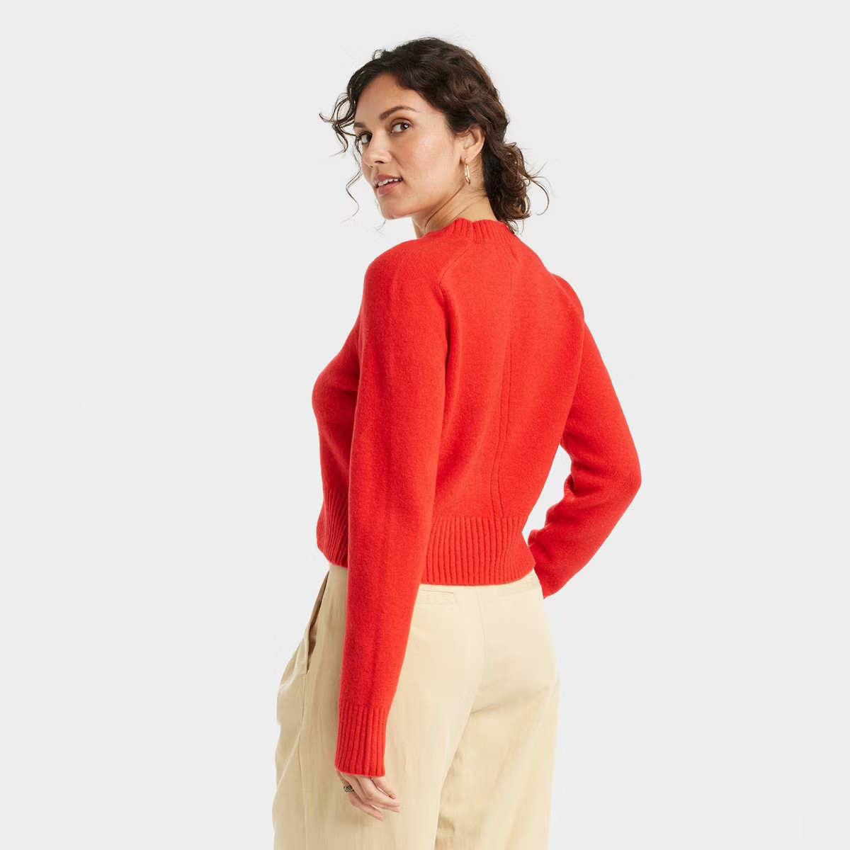 Women's Crew Neck Cashmere-Like Pullover Sweater - Universal Thread™ | Target