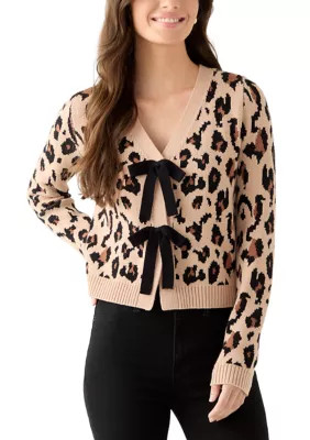 Women's Bow Front Tie Sweater | Belk