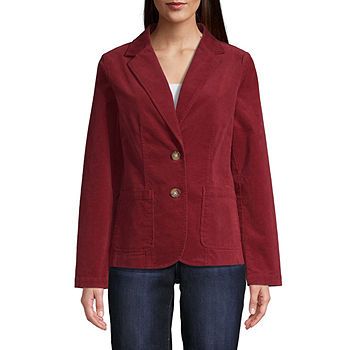 St. John's Bay Womens Classic Fit Corduroy Blazer | JCPenney