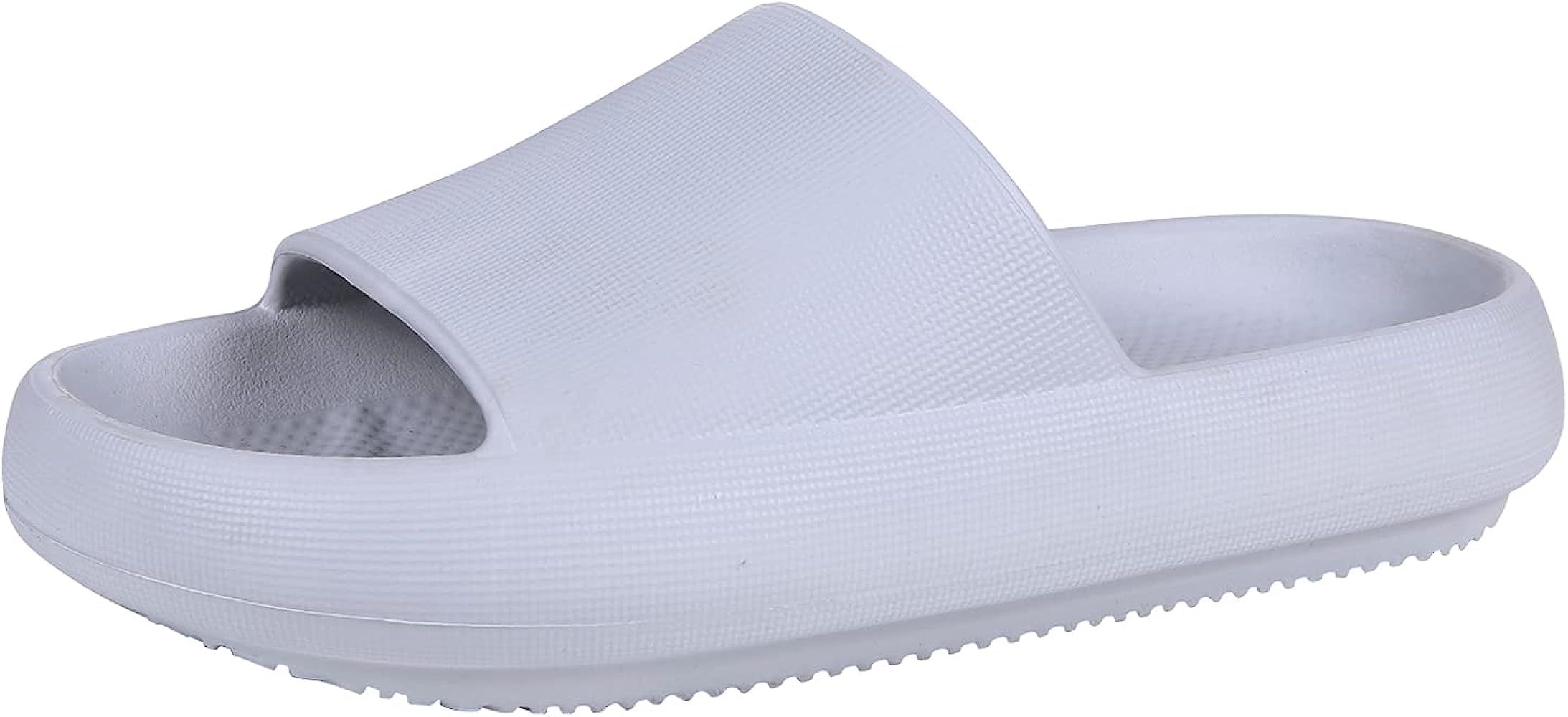 Pillow Slides Shower Sandal Slippers Quick Drying Bathroom Slippers Shoes Recovery Cloud Slides C... | Amazon (US)