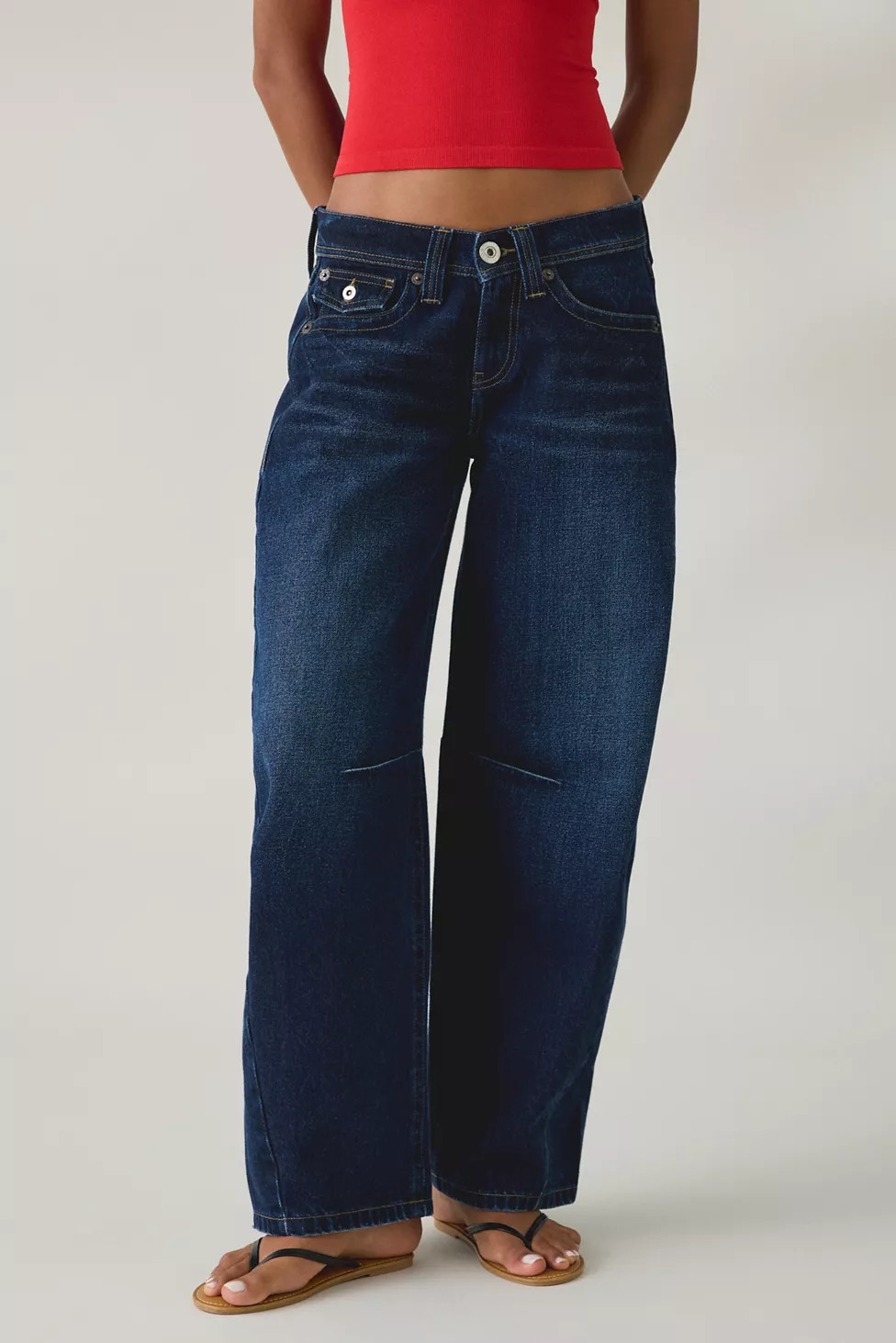 BDG Kayla Cocoon Low-Rise Jeans | Urban Outfitters (US and RoW)