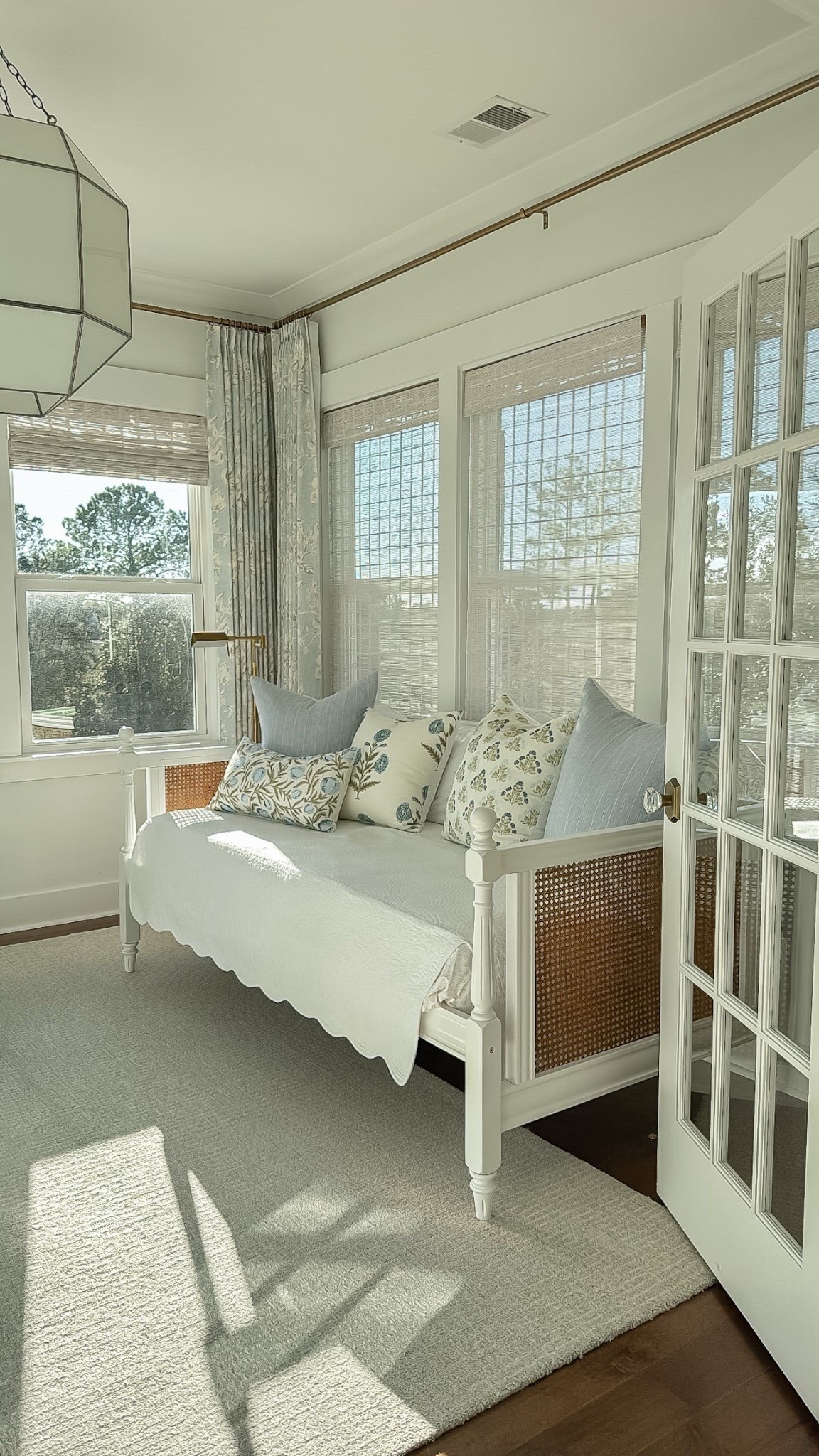 Sale alert! 🤍 Almost everything in our sunroom is on sale right now, including these highly loved curtains (over 50% off), the daybed, and this daybed cover set (over 60% off!) If you’ve been craving a room refresh, now is the time to add these to your cart 👏🏼. 