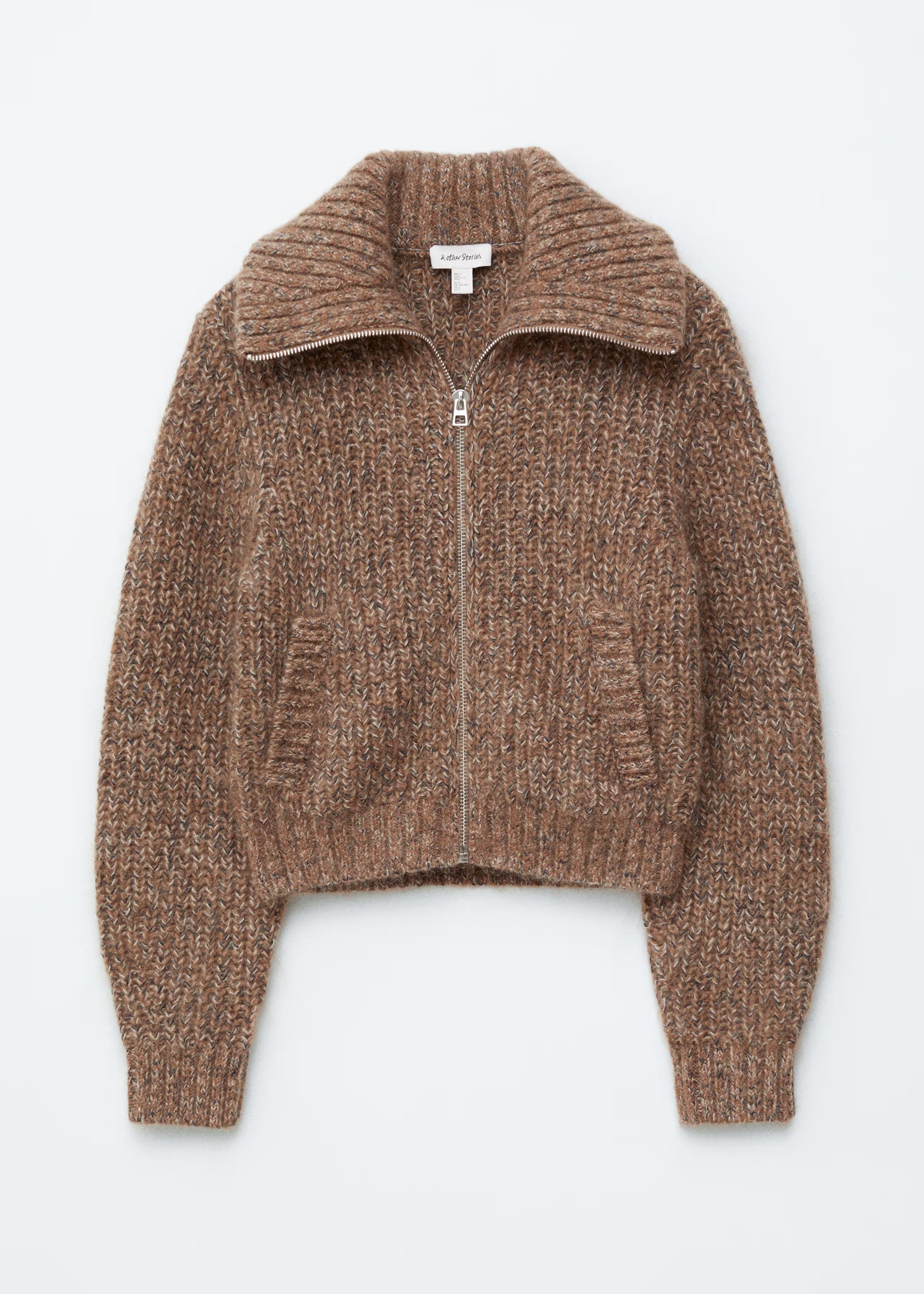Knitted Zip-Up Cardigan | & Other Stories UK