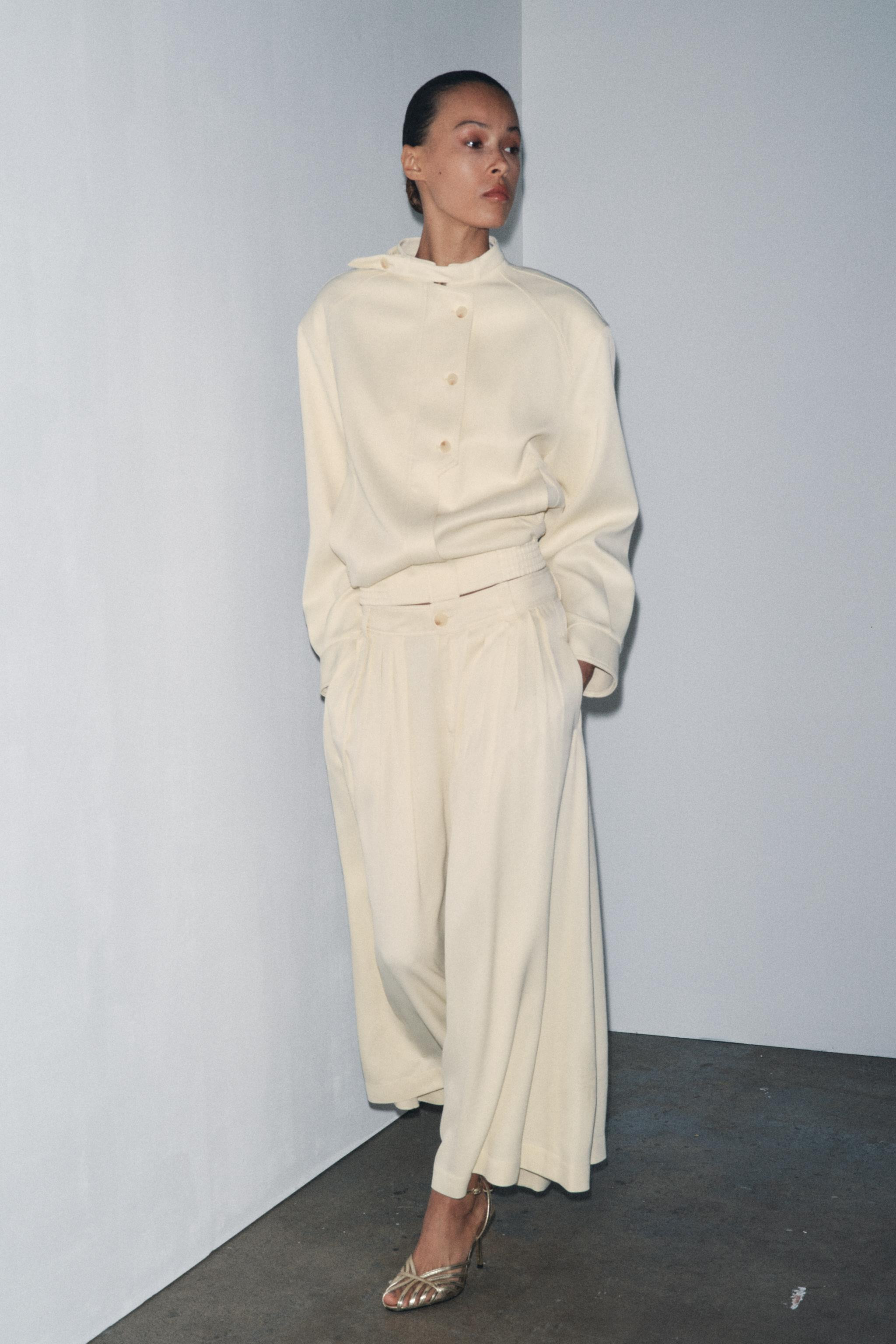 ZW COLLECTION BUTTONED JACKET | Zara UK