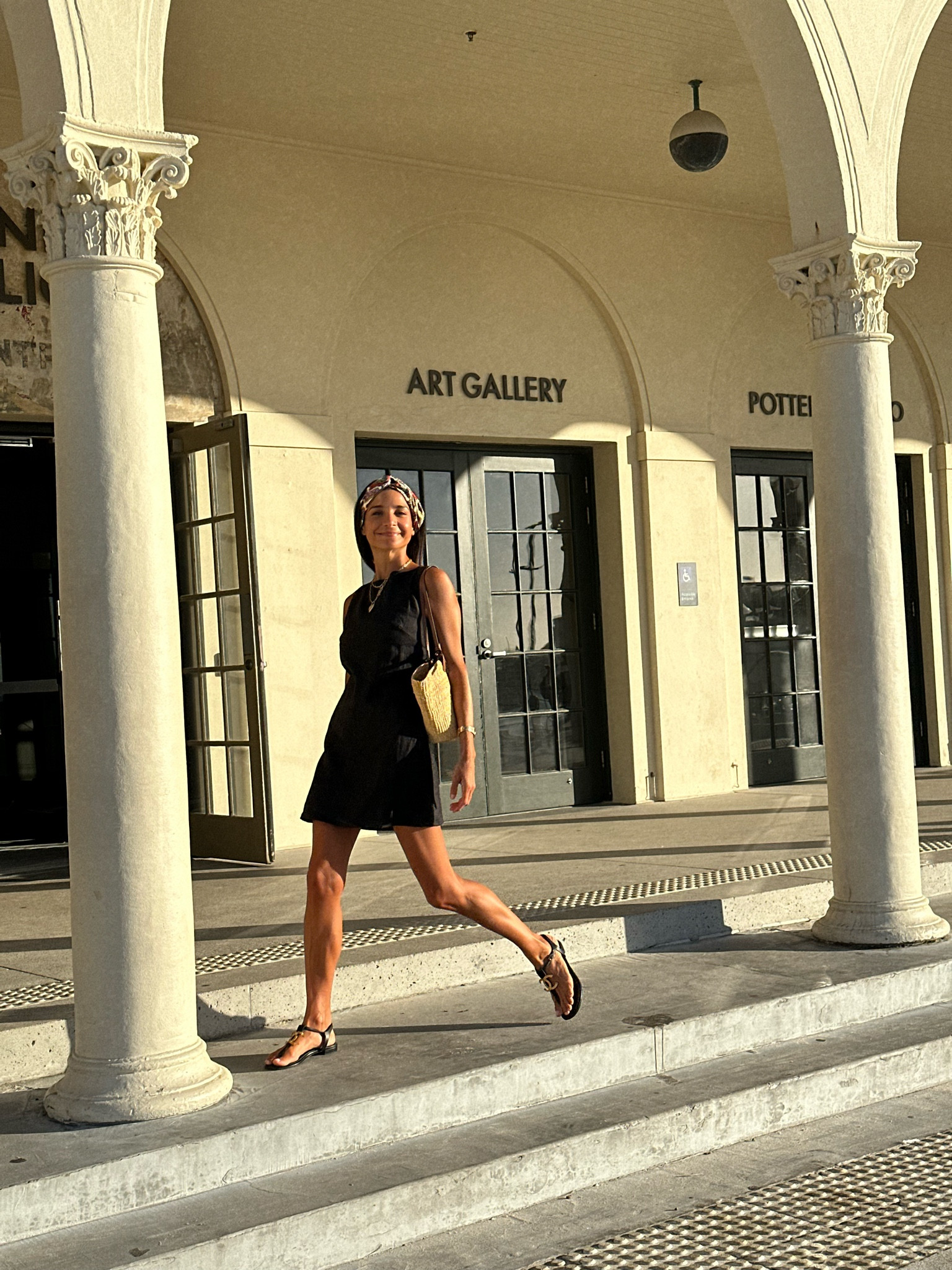 An easy linen slip dress with a summer turban! 

#LTKaustralia #LTKstyletip