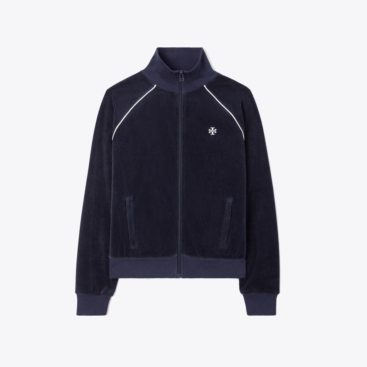 Velour Track Jacket | Tory Burch (US)