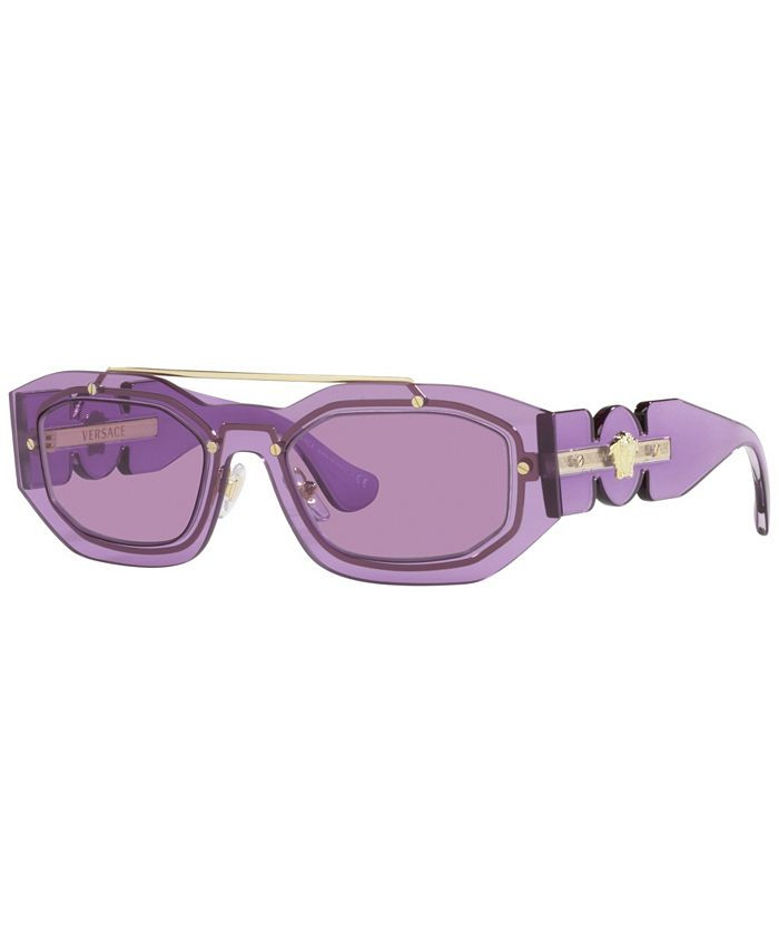 Versace Unisex Sunglasses, Biggie 51 & Reviews - Sunglasses by Sunglass Hut - Handbags & Accessor... | Macys (US)