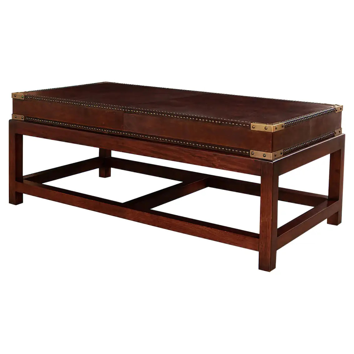 Campaign Form Coffee Table | 1stDibs