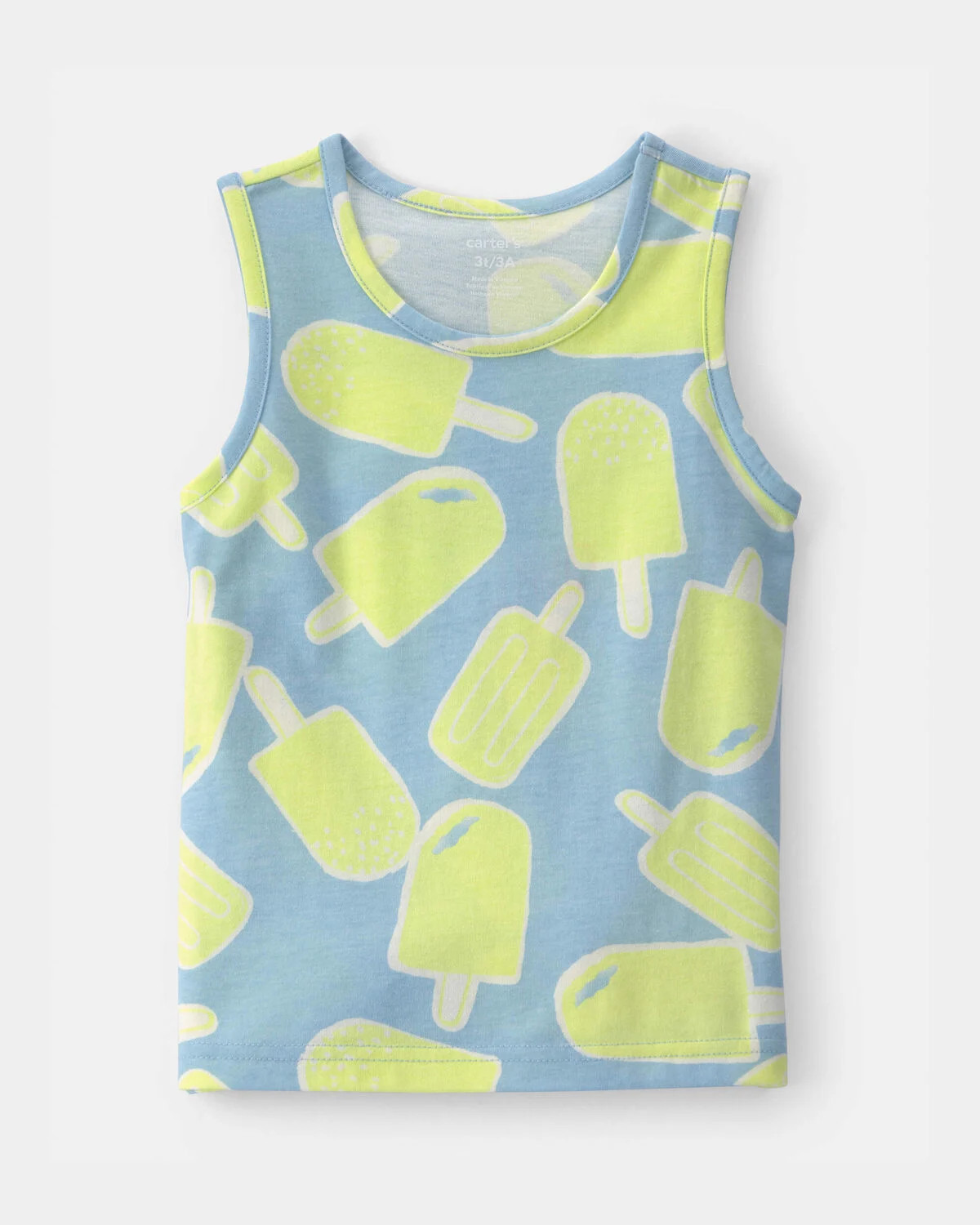 Toddler Popsicle Tank Top - Blue/Green | Carter's Inc