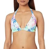 Luli Fama Women's Standard Celestial Dreams-Triangle Halter Top, Multicolor, Medium | Amazon (US)