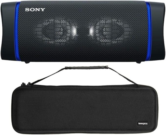Sony SRSXB33 Extra BASS Bluetooth Wireless Portable Waterproof Speaker (Black) with Knox Gear Har... | Amazon (US)