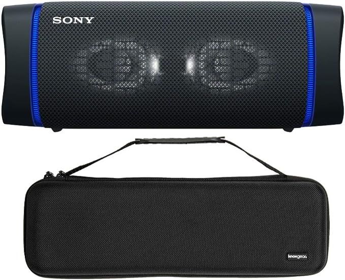 Sony SRSXB33 Extra BASS Bluetooth Wireless Portable Waterproof Speaker (Black) with Knox Gear Har... | Amazon (US)