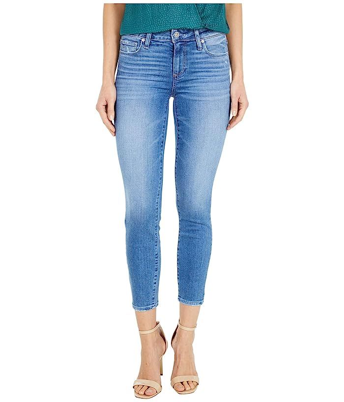 Paige Verdugo Crop in Spritz Distressed (Spritz Distressed) Women's Jeans | Zappos