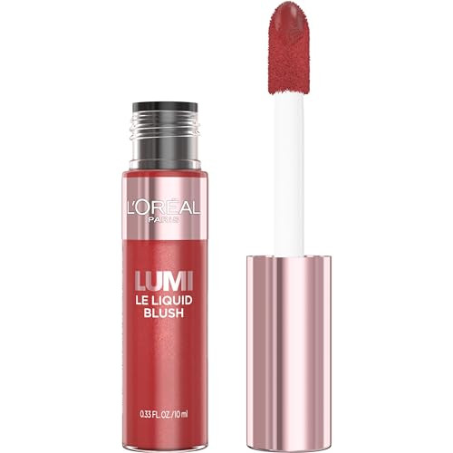 L'Oreal Paris True Match Lumi Le Liquid Blush, Intense Lightweight Blush Formula With Liquid Pigments, Glowy Worth It Medium, 0.33 Fl Oz | Amazon (US)
