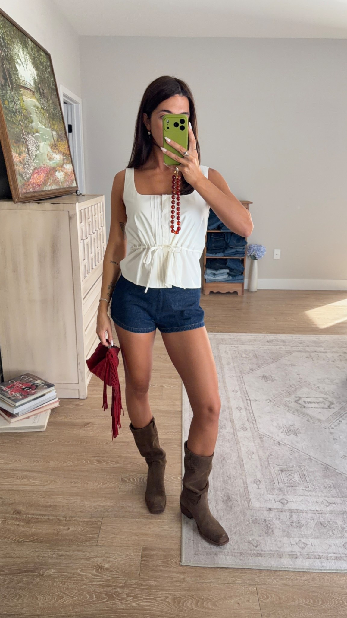 Spring outfit! S top and 4 in shorts 

#LTKgrwm #LTKootd #LTKSeasonal