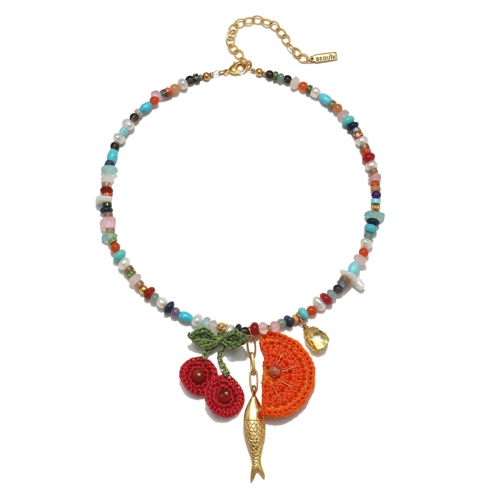 Nora Necklace | Sequin