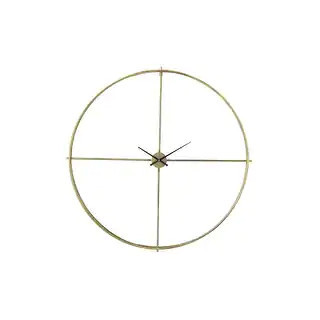 Gold Metal Wall Clock | Bed Bath & Beyond
