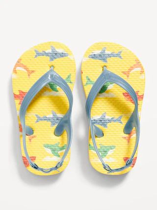 Printed Flip-Flop Sandals for Toddler Boys (Partially Plant-Based) | Old Navy (US)