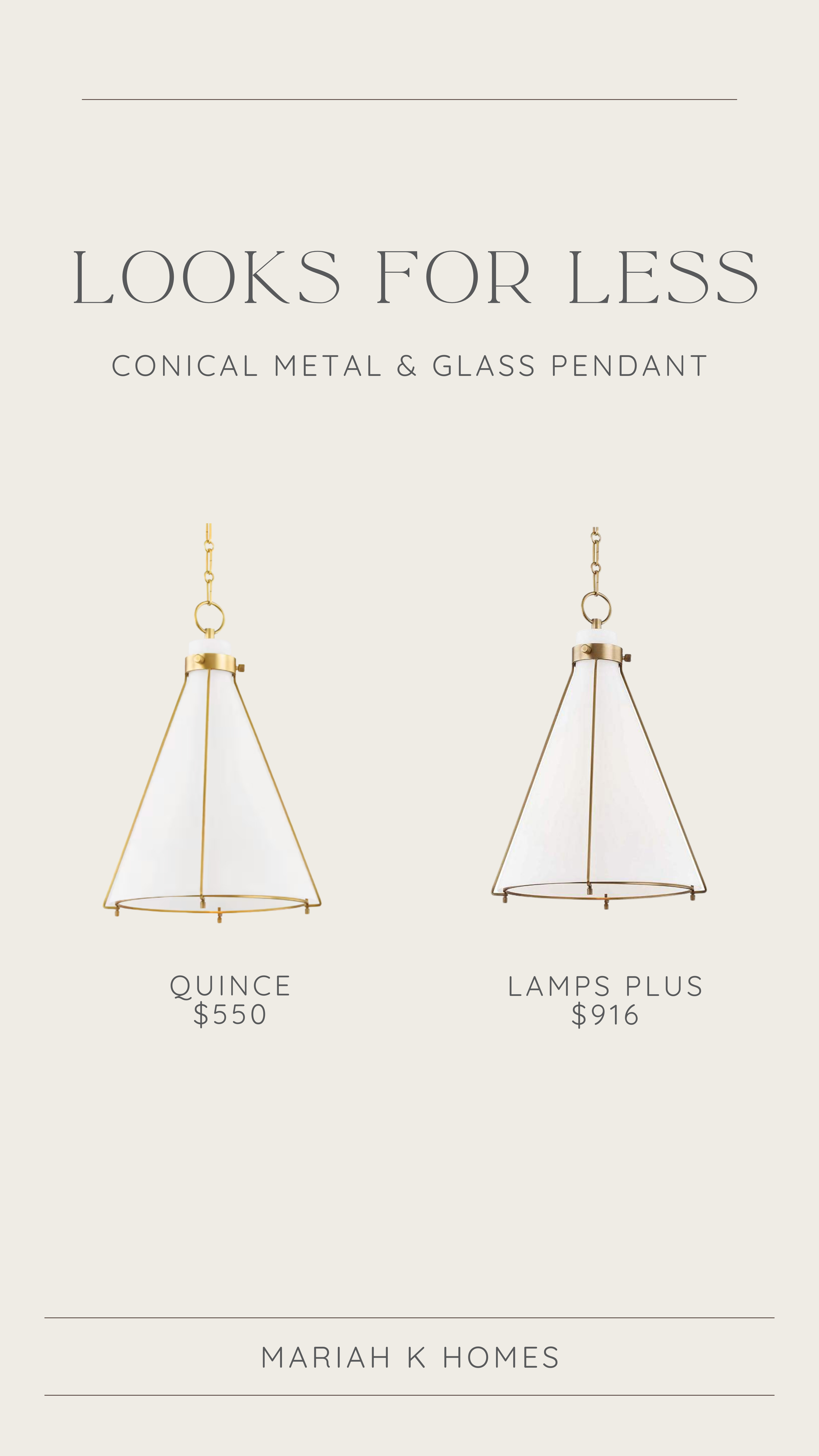 This is the kind of luxe-for-less I love. Quince Home offers stunning lighting that rivals designer pieces at a fraction of the cost.  

 #LTKHome