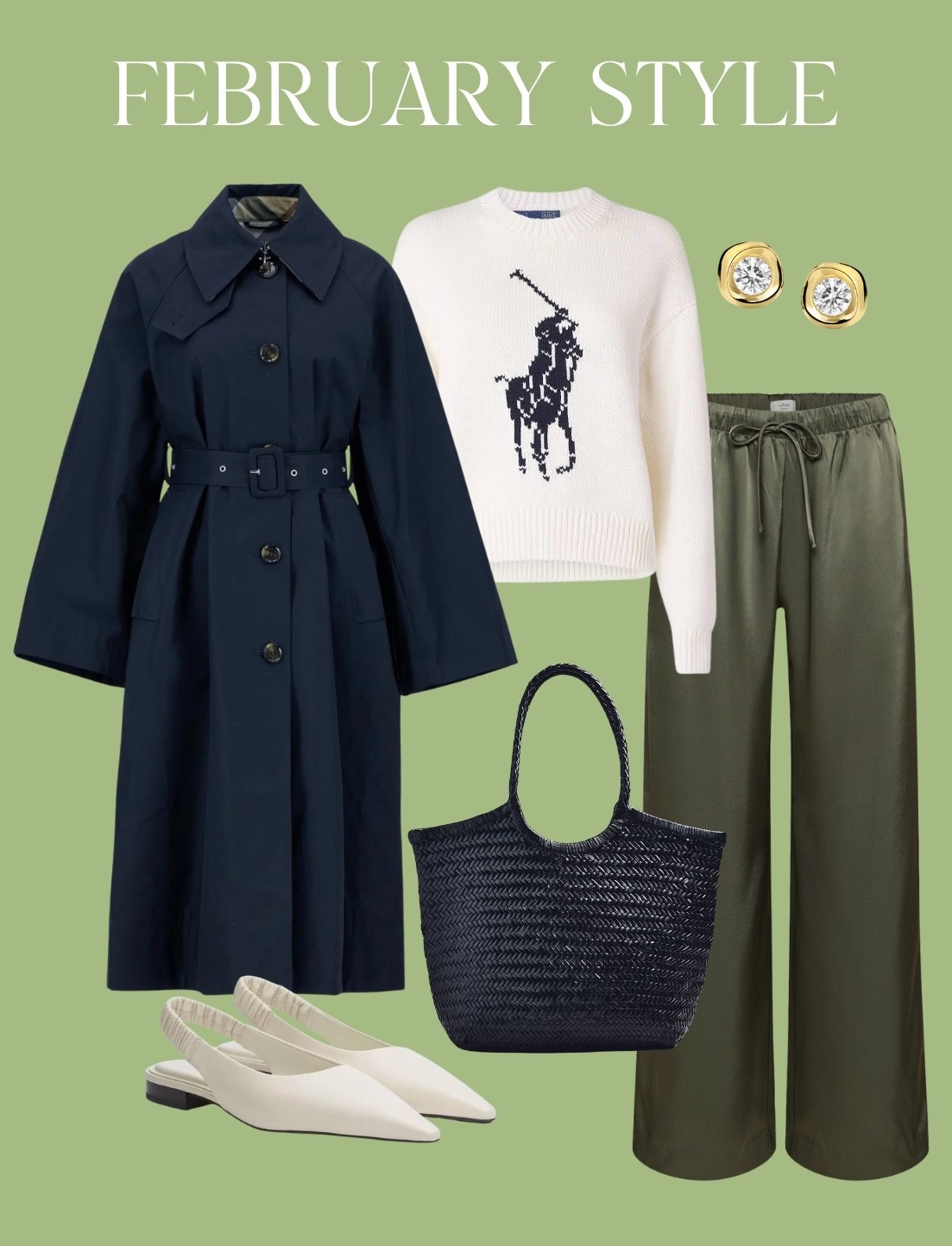 Outfit of the week! I’ve been wearing these pants in the crepette fabric nonstop but my daughter Em just got this satin pair and they are amazing! They come in different lengths too! A trench is a wardrobe staple, and I’ve had my eye on this new one by Barbour 🤍

#LTKOver40 #LTKootd #LTKSeasonal