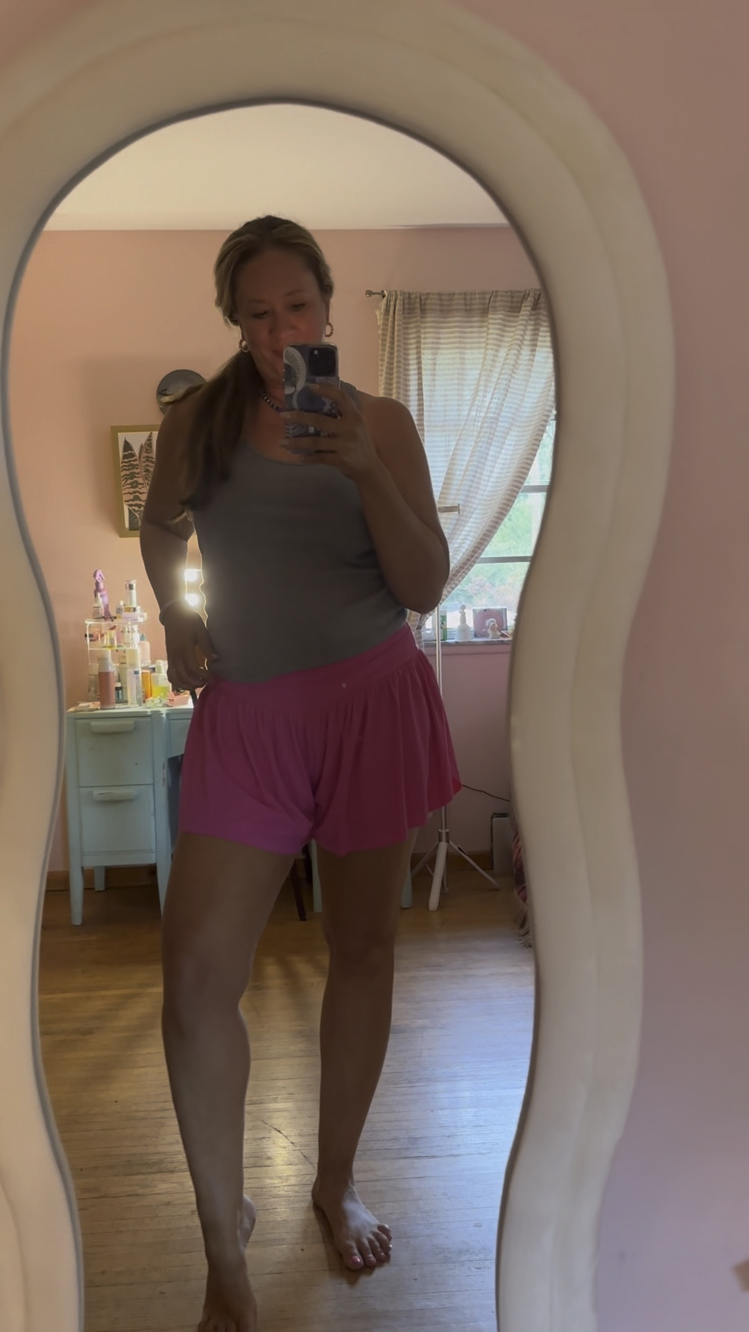 The most flattering workout shorts! Lululemon dupes. The softest material, built in biker shorts underneath, flowy material. Great quality! 

#LTKunder50 #LTKover40 #LTKmidsize