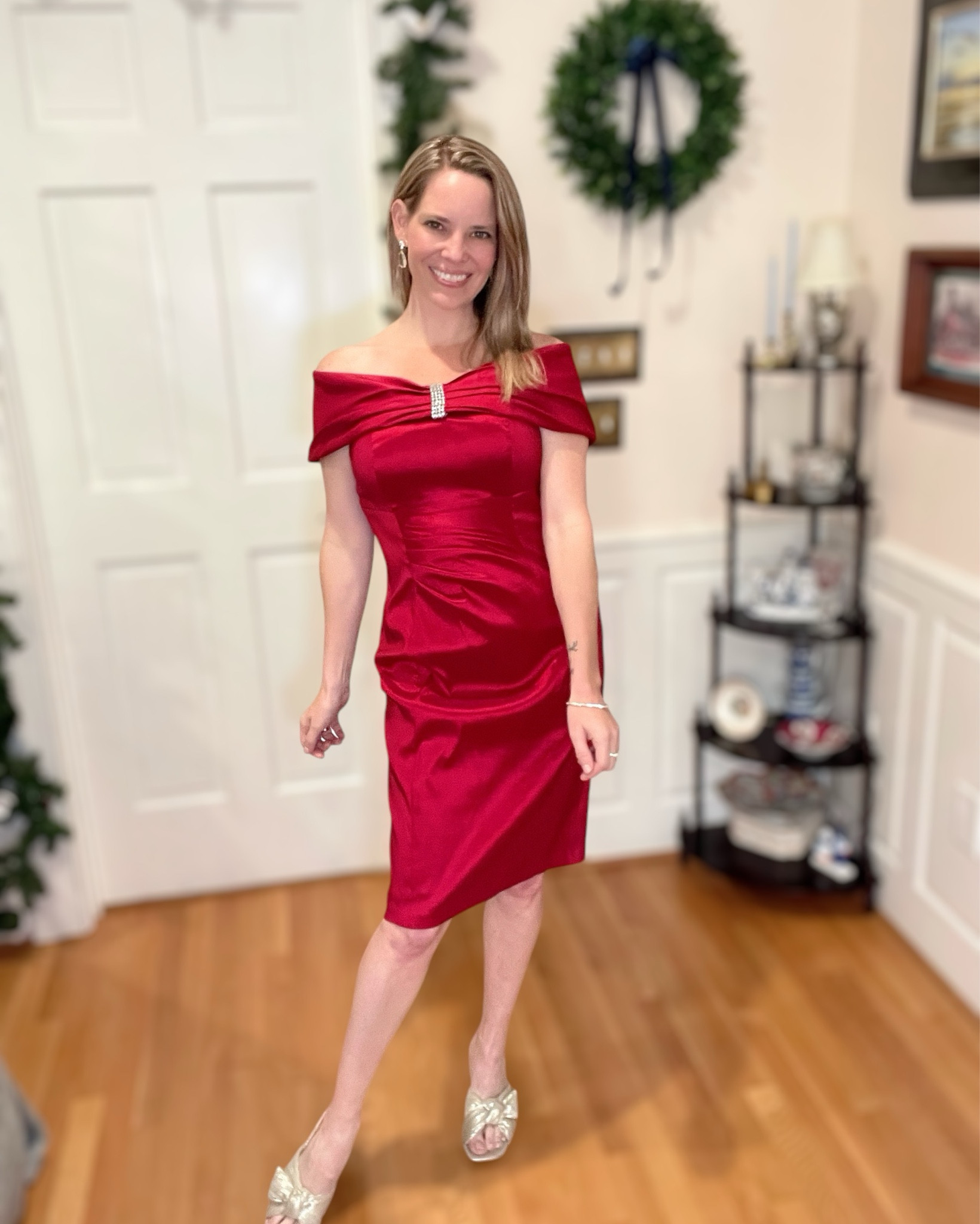 Cocktail dress, wedding guest dress, Christmas party dress, holiday party dress 

#LTKHoliday #LTKFindsUnder50 #LTKParties