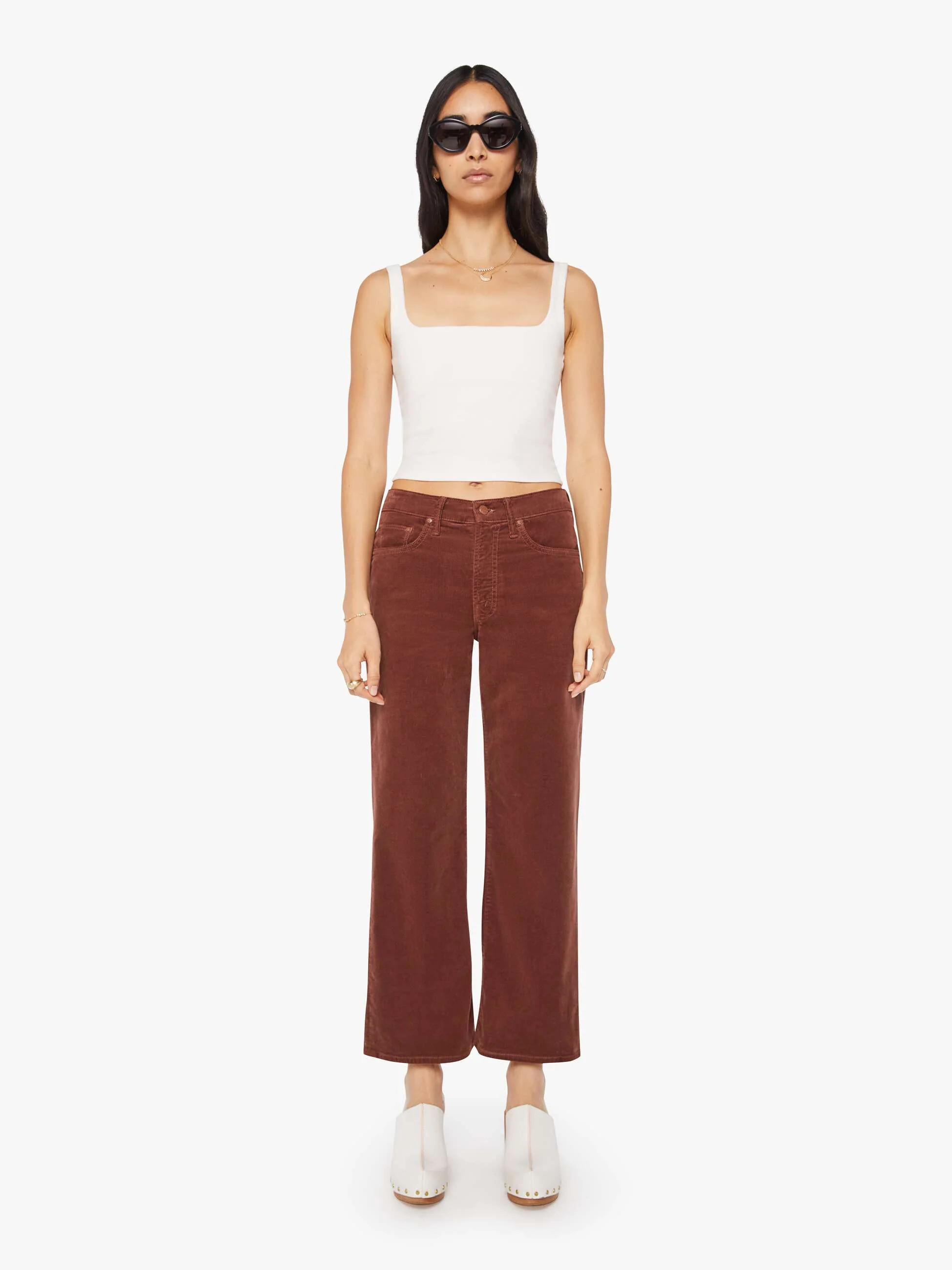 The Mid Rise Maven Ankle - Aztec | Mother Denim