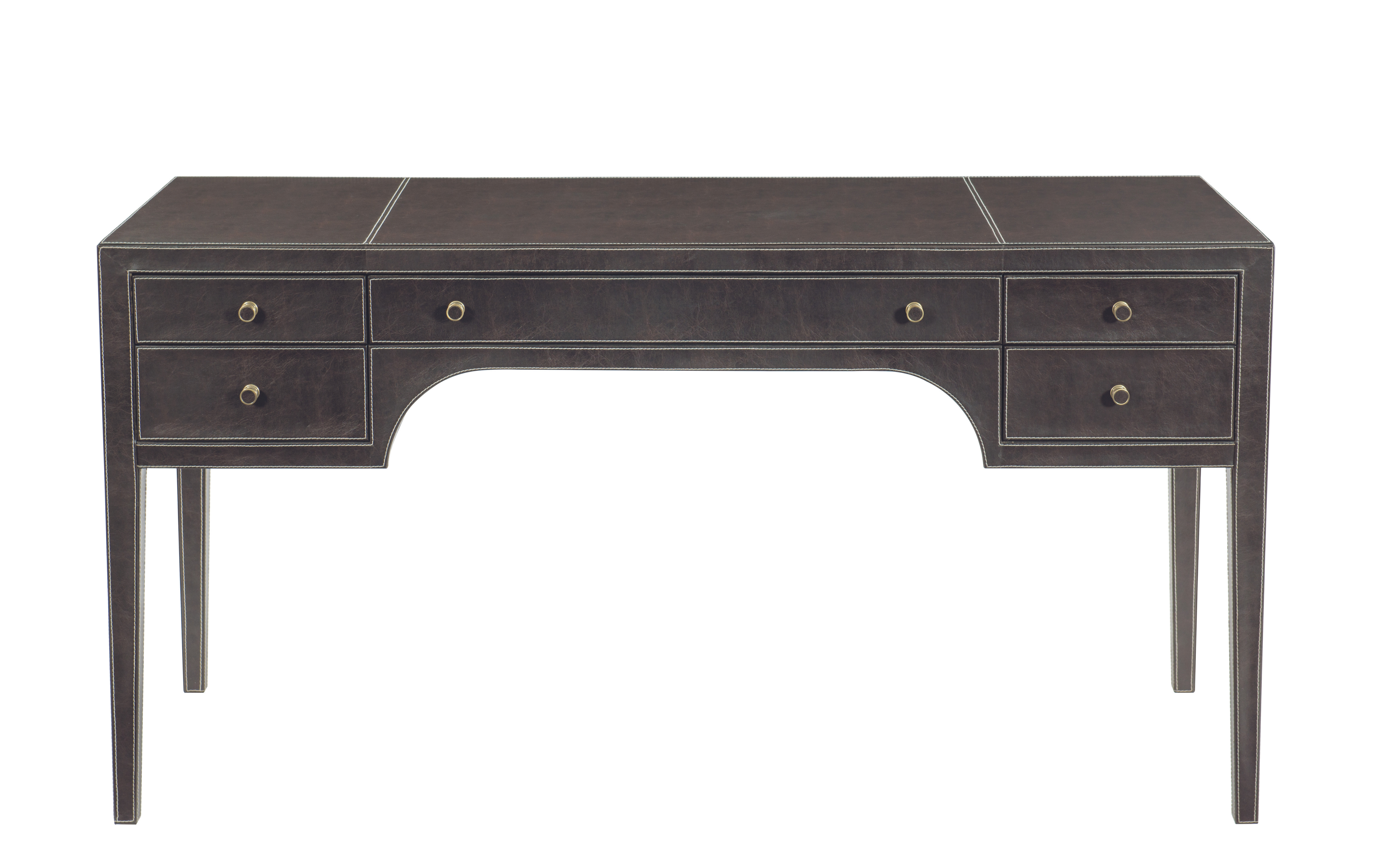 Clarendon Leather Wrapped Desk | Scout & Nimble
