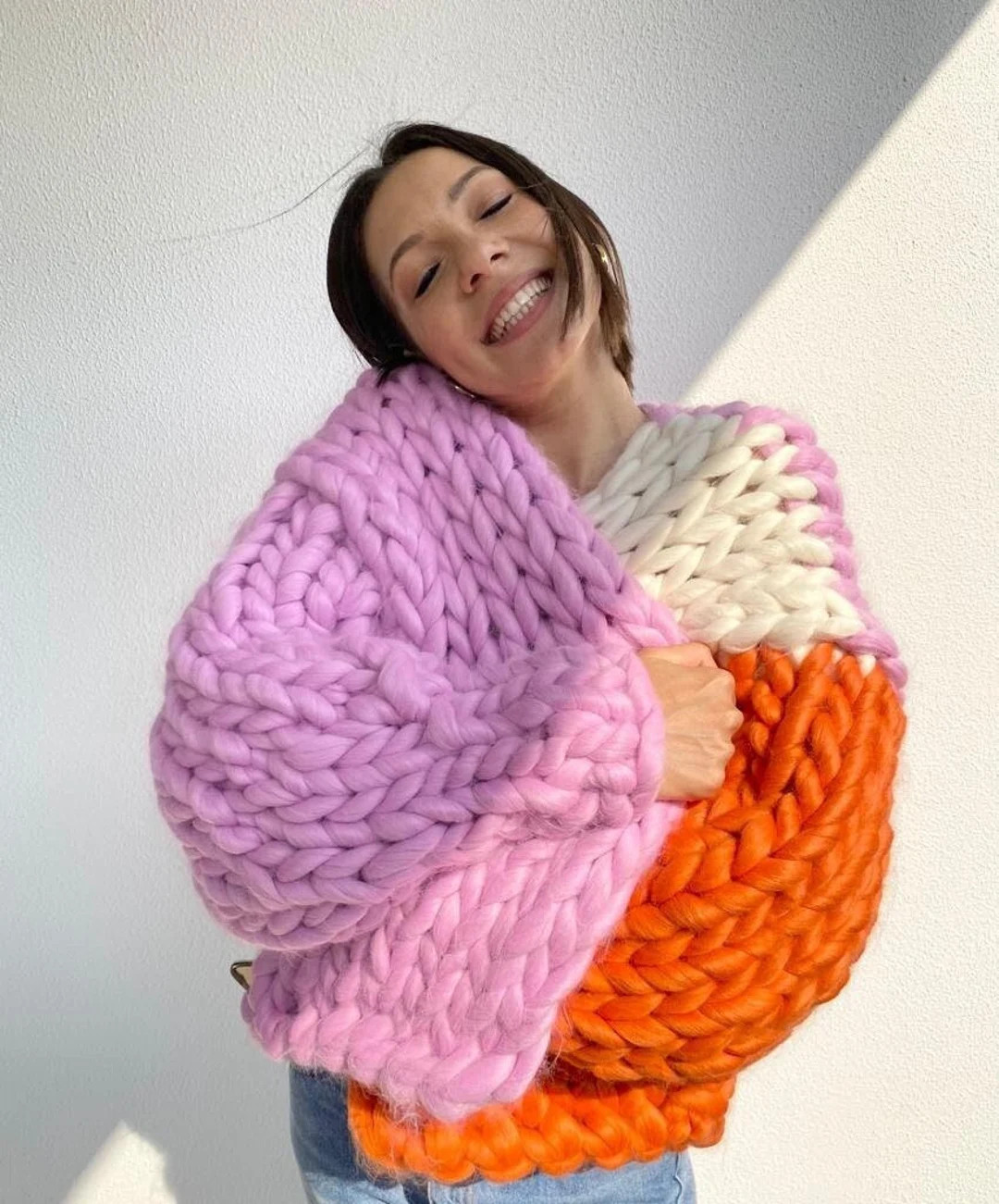 Cardigan, Chunky Cardigan, Wool Cardigan, Knit Chunky Cardigan, Hand Knit Cardigan - Etsy | Etsy (US)