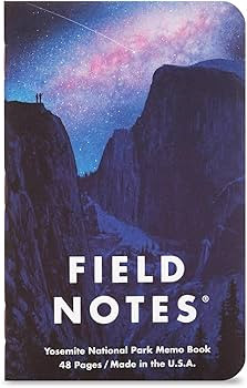 Field Notes: National Parks Series (Series A - Yosemite, Acadia, Zion) - Graph Paper Memo Book 3-... | Amazon (US)
