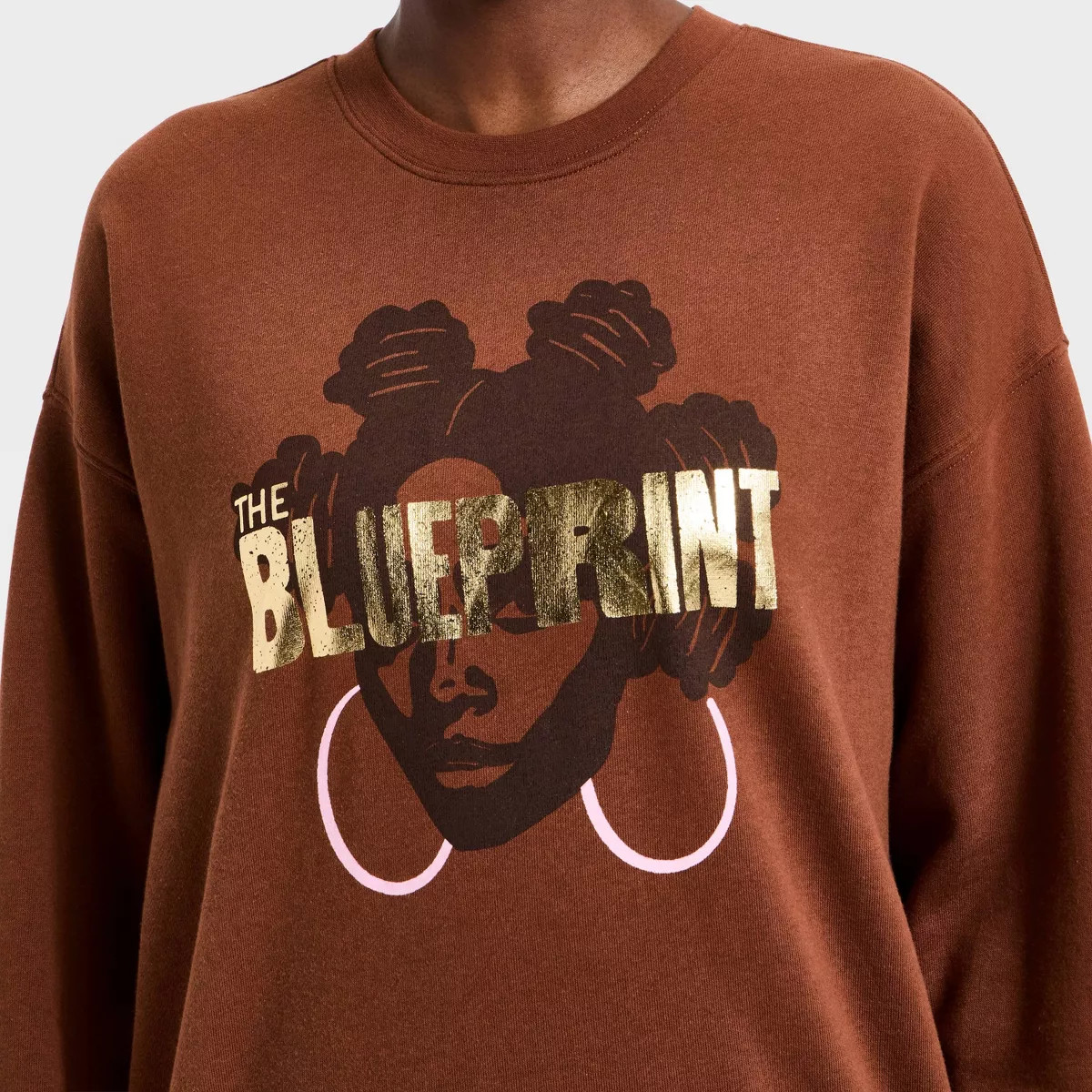 Black History Month Legendary Rootz Women's Blueprint Sweatshirt - Brown M | Target