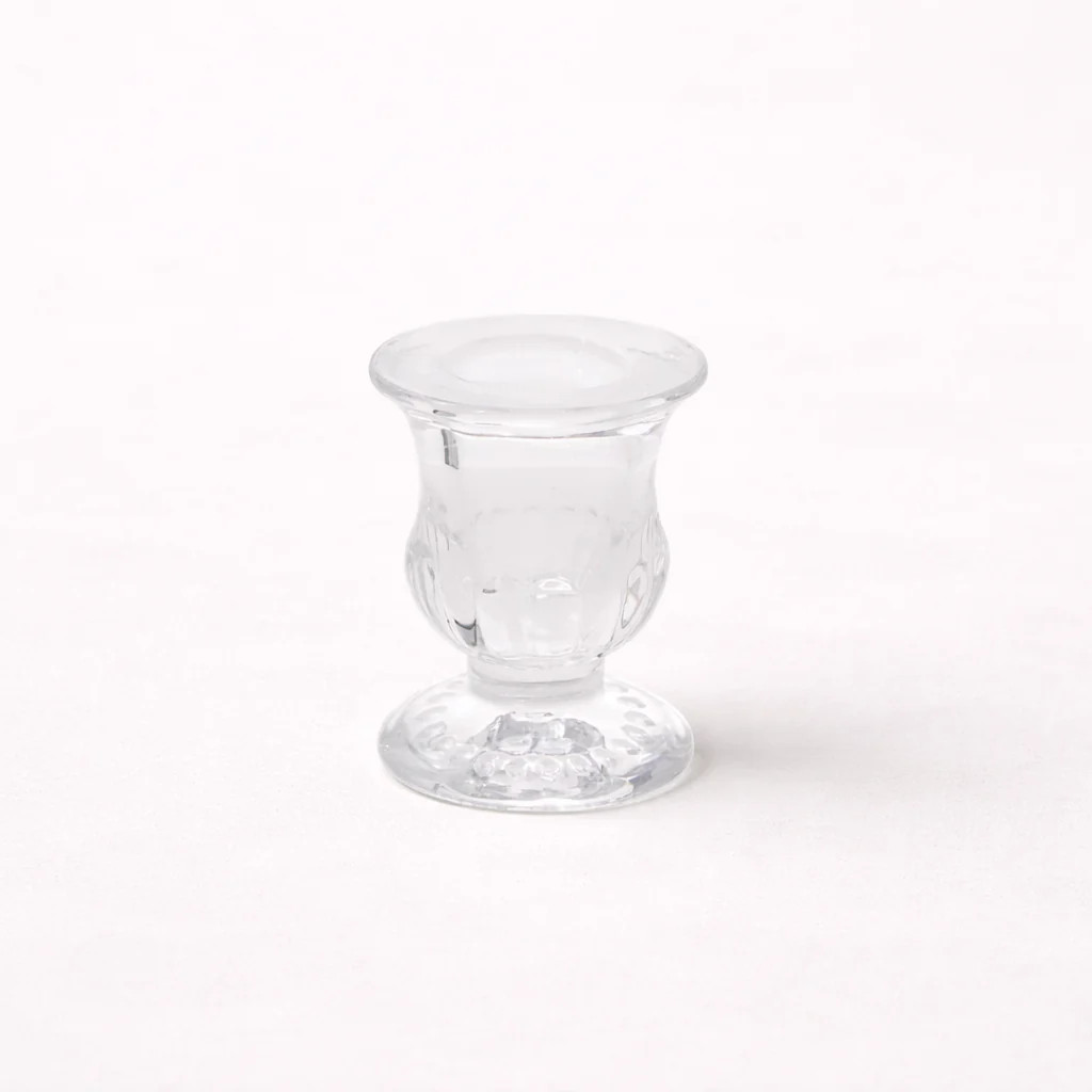Engraved Glass Candle Holder | By Luxe B Co. | luxe bCO