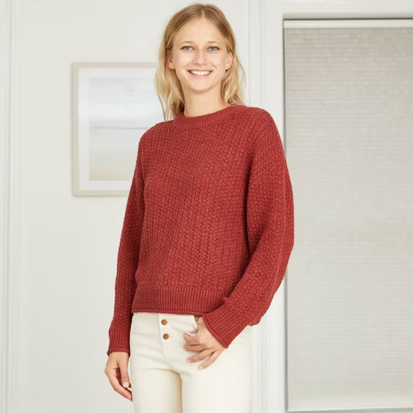 Women's Crewneck Pullover Sweater - Universal Thread™ | Target