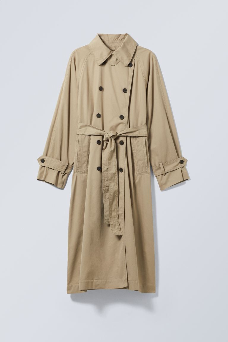 Travis Oversized Trench Coat | H&M (UK, MY, IN, SG, PH, TW, HK)