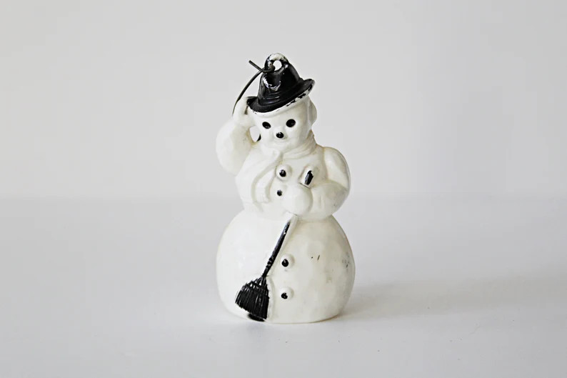 Vintage 1950s Snowman Ornament With the Original Wire Hook | Etsy | Etsy (US)