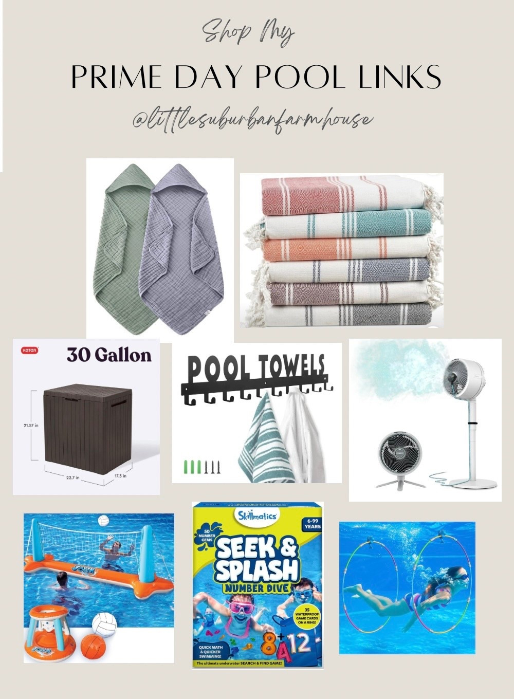 #amazonpartner My favorite pool season must haves are all on a @amazon Prime Day deal! You don’t want to miss out. @amazonhome#founditonamazon 


#LTKSeasonal #LTKHome #LTKFamily