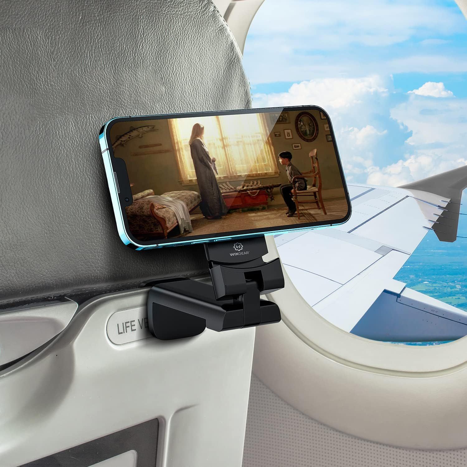 WixGear Universal NEW Magnetic Airplane in Flight Tablet Phone Mount, Handsfree Phone Holder for ... | Amazon (US)