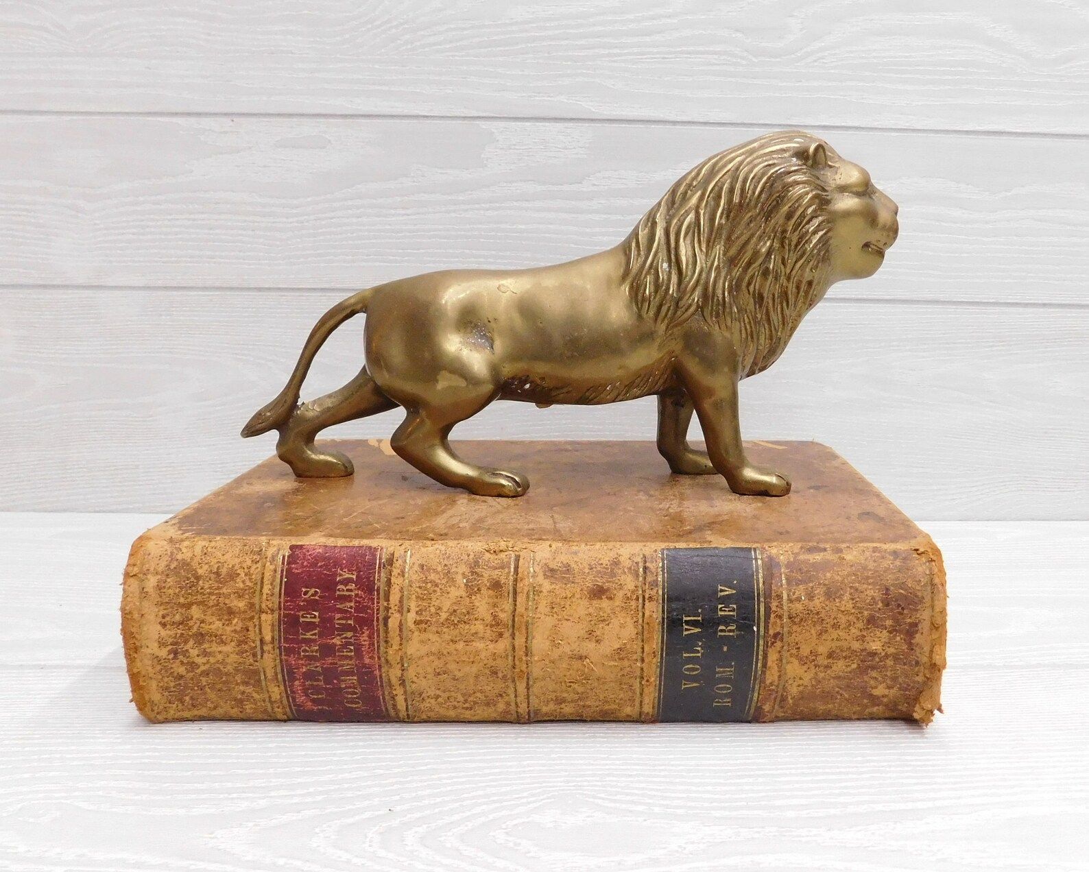 Vintage Solid Brass Lion Figurine  Fritz Brass Lion  Brass | Etsy | Etsy (US)