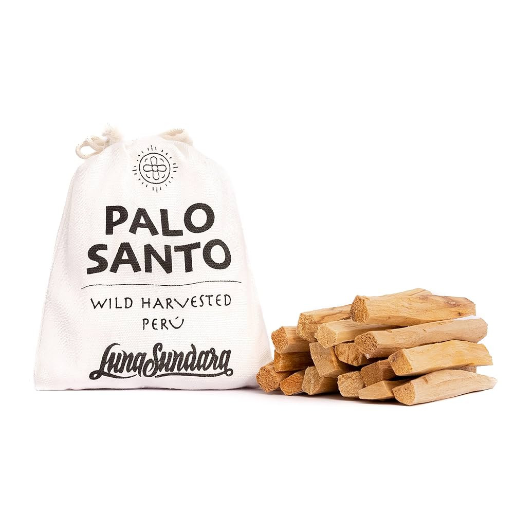 Luna Sundara Palo Santo Sticks from Peru Sustainably Wild Harvested Quality Hand Picked 100 Grams... | Amazon (US)