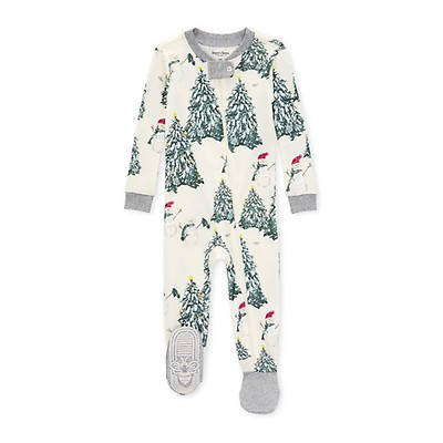 Spider Webs Organic Cotton Matching Pajamas - Newborn | Burts Bees Baby